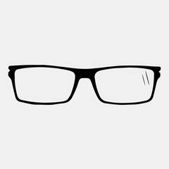 Fototapeta premium Vector Glasses Icon