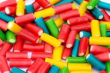Large group of sweets as background