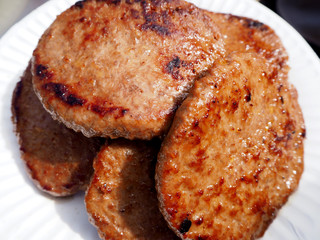 hamburgers grill