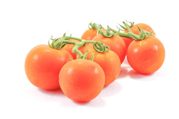 Bright Orange Red Tomato