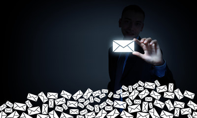 Business email concept