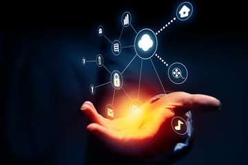 Cloud sharing and connection 