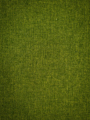 Green fabric texture.