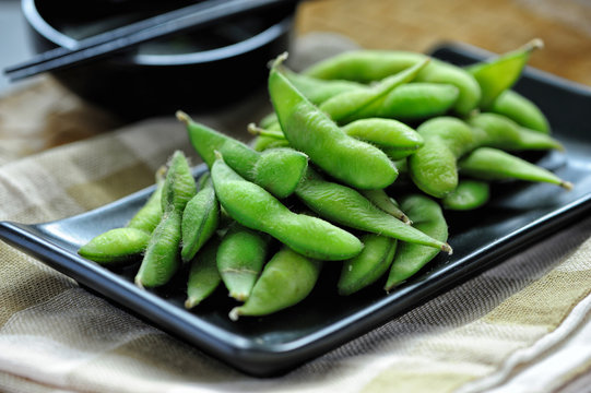 Japanese Cuisine Edamame Bean 