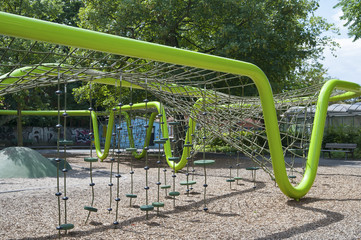Detail of a modern playground.