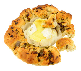 Camembert Cheese And Herb Bread