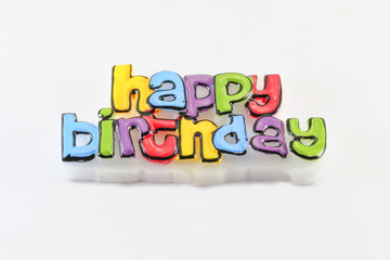 Happy Birth Day Embossed Greeting