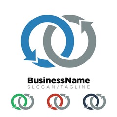 recycle logo icon Vector