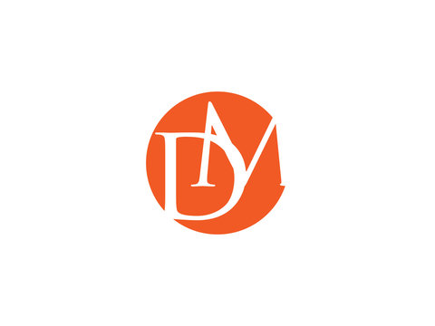 Double DM letter logo