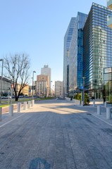 Porta Nuova district in Milan, Via Mike Bongiorno