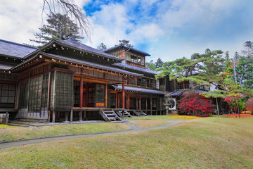 Tamozawa Imperial Villa in Nikko, Japan