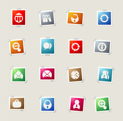Business simple vector icons