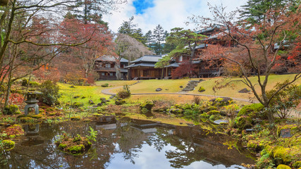 Obraz na płótnie Canvas Tamozawa Imperial Villa in Nikko, Japan