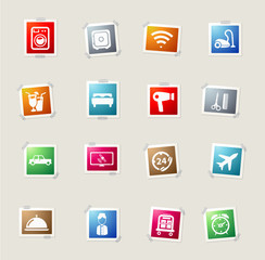 Hotel simply icons