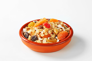 Dry muesli mix