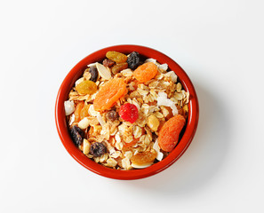 Dry muesli mix