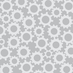 Cog wheel seamless pattern