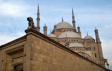 Fototapeta na wymiar Moschea di Muhammad Ali, Cairo