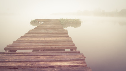 wood pier