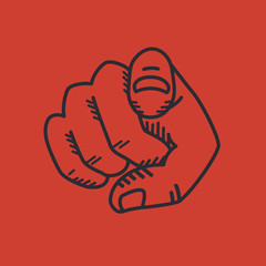 Finger pointing