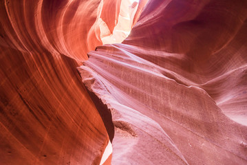 Antelope Canyon, Schlucht, Sandstein, Lake Powell, USA, Utah, Page, Tag, Sommer