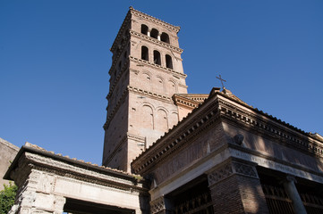 Fototapeta na wymiar San Giorgio al Velabro