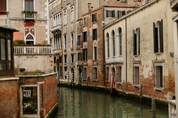 Fototapeta na wymiar Venice arcitecture, streets and buildings