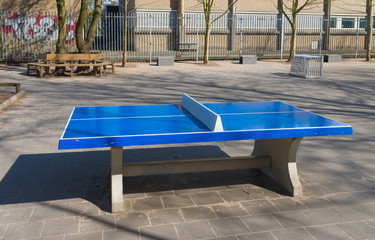 outdoor table tennis table