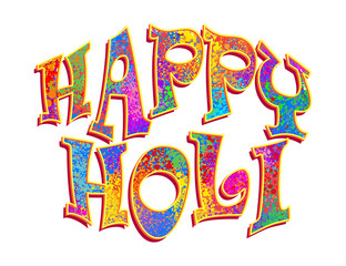 Card Happy Holi