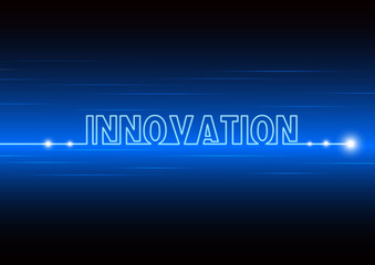 Abstract background of new technology and innovation
