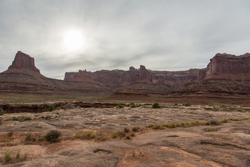 Canyonlands Nationalpark, Island in the sky, Needles, Mesa, Rim, Utah, Moab, Tag, USA, Sommer