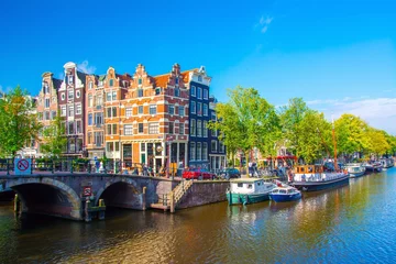 Gordijnen Amsterdam, Nederland © Alexi Tauzin