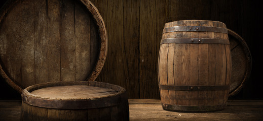 background of barrel