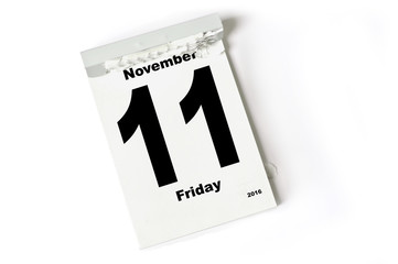 11. November 2016