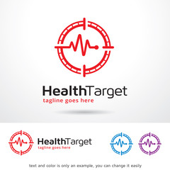 Health Target Logo Template Design Vector