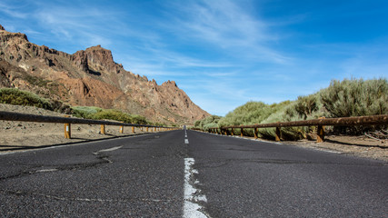 straight ahead