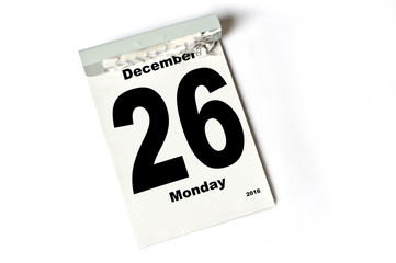 26. December 2016