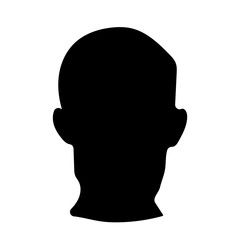 Male Head Shape Illustration