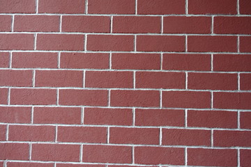 Obraz premium Background of red bricks wall