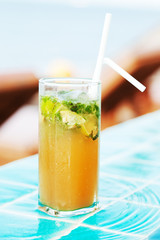 Mojito Cocktail at the pool