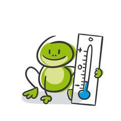 Stick Figure Series Green