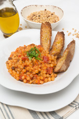 Fregola al pomodoro, Pasta della Sardegna