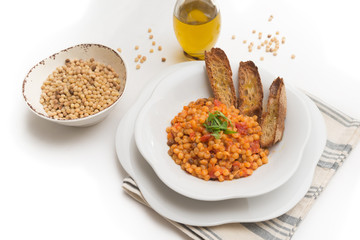 Fregola al pomodoro, Pasta della Sardegna