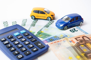 KfZ Kosten, Auto und Gldscheine