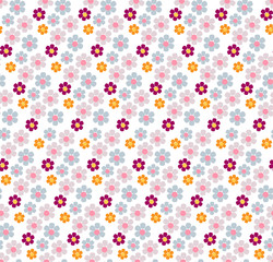 Fototapeta na wymiar spring lavender seamless pattern