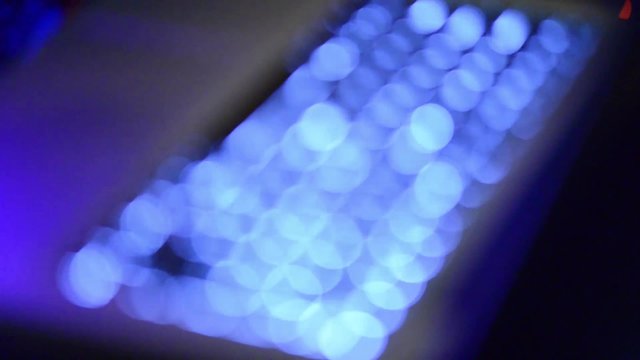 illuminated keyboard pc