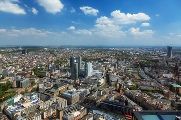 Fototapeta na wymiar Frankfurt Skyline 3