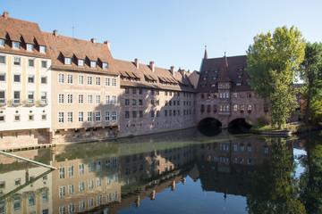 Heilig-Geist-Spital in Nürnberg, Deutschland