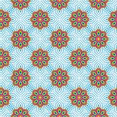 Seamless pattern background. Elegant luxury texture for wallpapers, backgrounds and page fill.