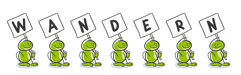 Stick Figure Series Green